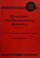 Cover of: Management and organisational behaviour