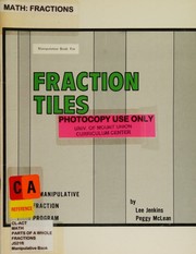 Cover of: Manipulative Book for Fraction Tiles