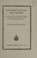 Cover of: Margaret Fuller and Goethe