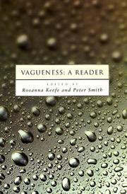 Vagueness by Rosanna Keefe, Smith, Peter