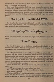 Cover of: Marjorie Morningstar