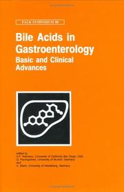 Cover of: Bile Acids in Gastroenterology  by Bile Acid Meeting (13th 1994 San Diego, Calif.)