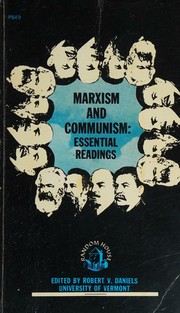 Cover of: Marxism and communism: essential readings