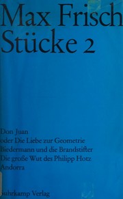 Cover of: Max Frisch Stucke Band 2