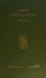 Cover of: Maximi confessoris liber asceticus