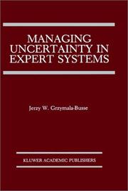 Cover of: Managing uncertainty in expert systems
