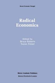 Cover of: Radical Economics (Recent Economic Thought)