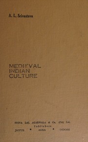Cover of: Medieval Indian culture