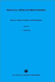 Cover of: Digital Speech Processing:: Speech Coding, Synthesis and Recognition (The International Series in Engineering and Computer Science)