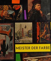 Cover of: Meister Der Farbe by Vladimir Novotny - undifferentiated, Vladimir Novotny - undifferentiated