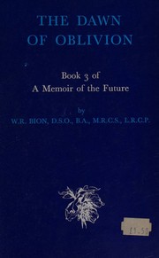 Cover of: A memoirof the future