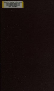 Cover of: Memoirs of the life and writings of John Calvin