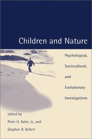 Cover of: Children and Nature by 