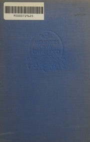 Cover of: Memories Of My Childhood: Further Years at Marbacka