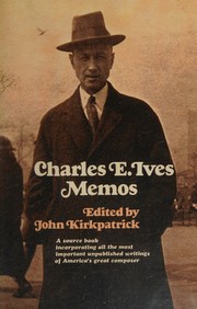 Cover of: Memos by Charles Ives, Charles Ives