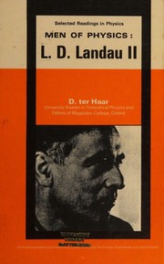 Cover of: L.D. Landau