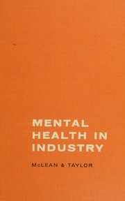 Mental health in industry cover