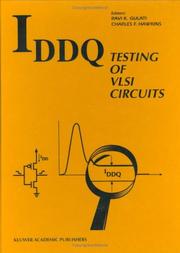 Cover of: IDDQ Testing of VLSI Circuits (Frontiers in Electronic Testing Series) by Ravi K. Gulati