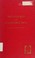Cover of: The metallurgy of malleable iron