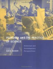 Cover of: Pedagogy and the Practice of Science by David Kaiser