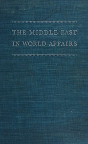 Cover of: The Middle East in World Affairs