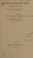 Cover of: Milton and Wordsworth, poets and prophets