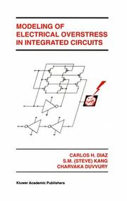 Cover of: Modeling of electrical overstress in integrated circuits