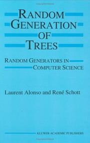 Cover of: Random generation of trees by Laurent Alonso