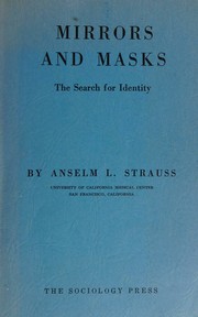 Cover of: Mirrors and Masks the Search for Identity