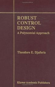 Cover of: Robust control design: a polynomial approach