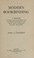 Cover of: Modern bookbinding