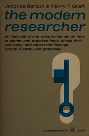Cover of: The modern researcher
