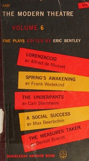 Cover of: The Modern Theater (Volume 6)