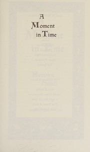 Cover of: A Moment in Time