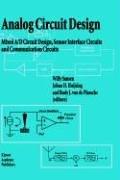 Cover of: Analog Circuit Design: MOST RF Circuits, Sigma-Delta Converters and Translinear Circuits