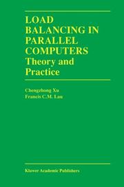 Cover of: Load balancing in parallel computers: theory and practice