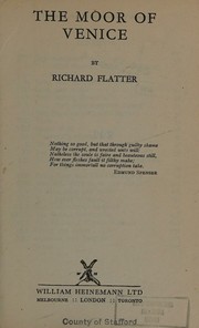 Cover of: The Moor of Venice.