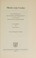 Cover of: Moriz von Craûn