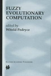 Cover of: Fuzzy evolutionary computation