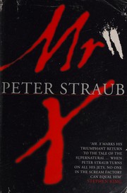 Cover of Mr. X by Peter Straub