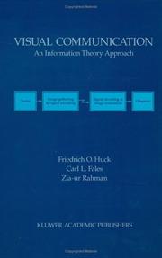Cover of: Visual communication: an information theory approach