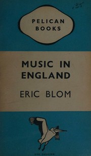 Cover of: Music In England