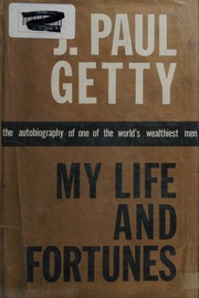 Cover of: My life and fortunes.