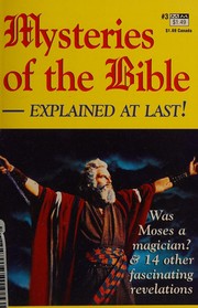 Cover of: Mysteries of the Bible - Explained at Last by Clifford L. Linedecker, Clifford L. Linedecker