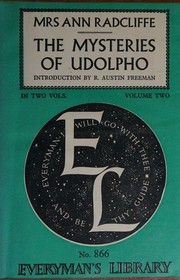 Cover of: The Mysteries of Udolpho by Ann Radcliffe, Ann Radcliffe