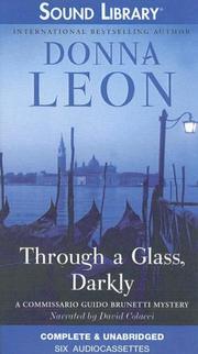 Cover of: Through a Glass, Darkly by Donna Leon, Donna Leon