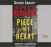 Cover of: Piece of My Heart (Sound Library) | Peter Robinson