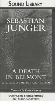 Cover of: A Death in Belmont by Sebastian Junger