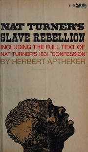 Cover of: Nat Turner's Slave Rebellion