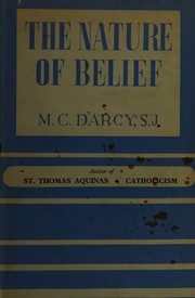 Cover of: The nature of belief